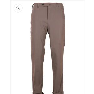 PT01 Kinetic Active Lux Trouser Pants in Tan Men’s Size 32 zip pockets
